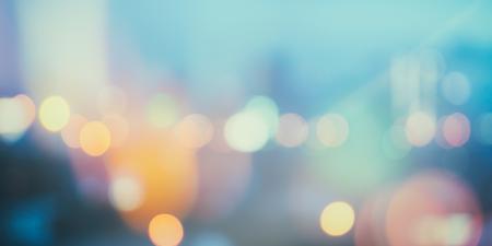 Blurred lights